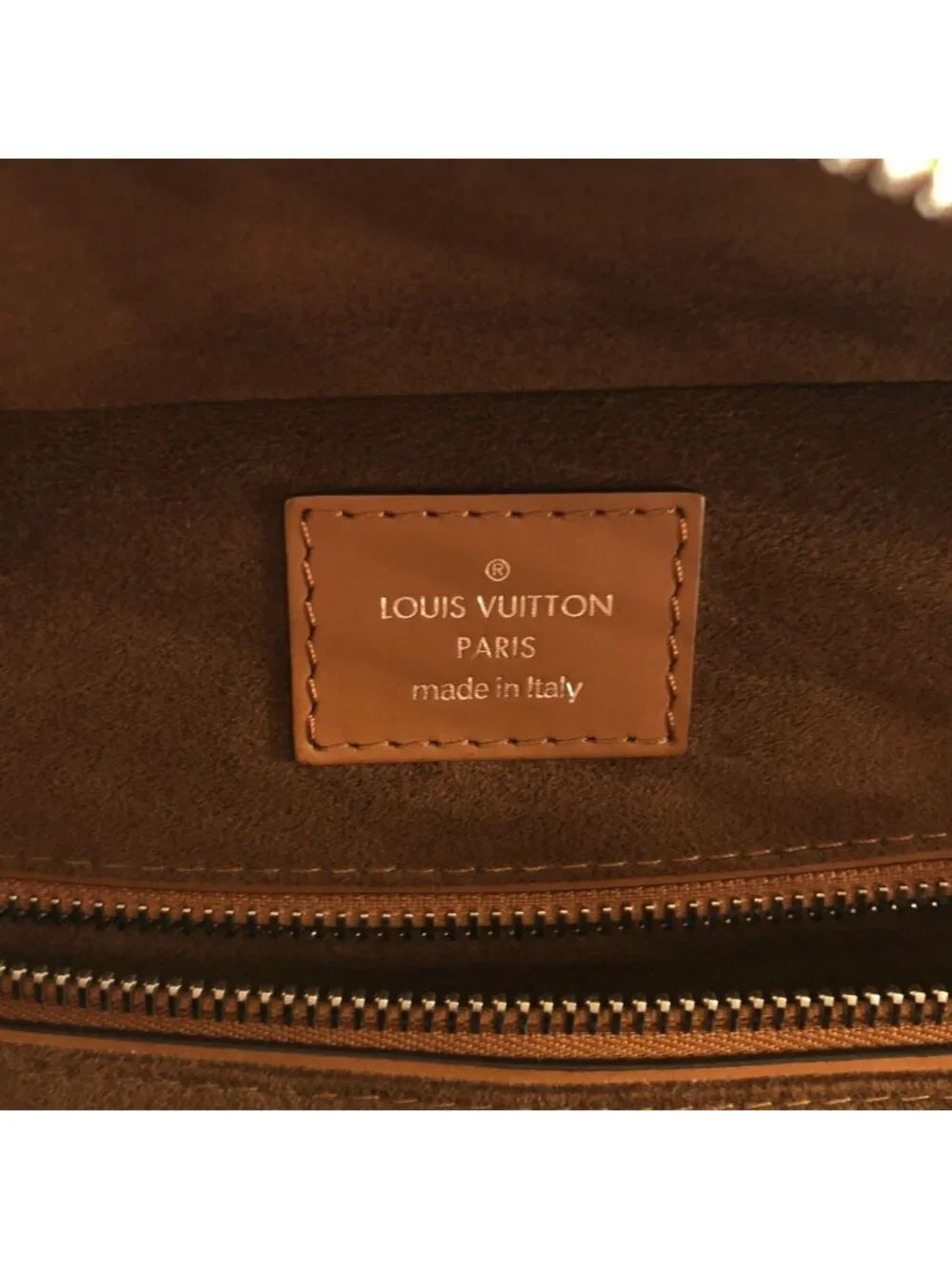 Louis Vuitton Epi Leather 2-Way Boston Bag Brown